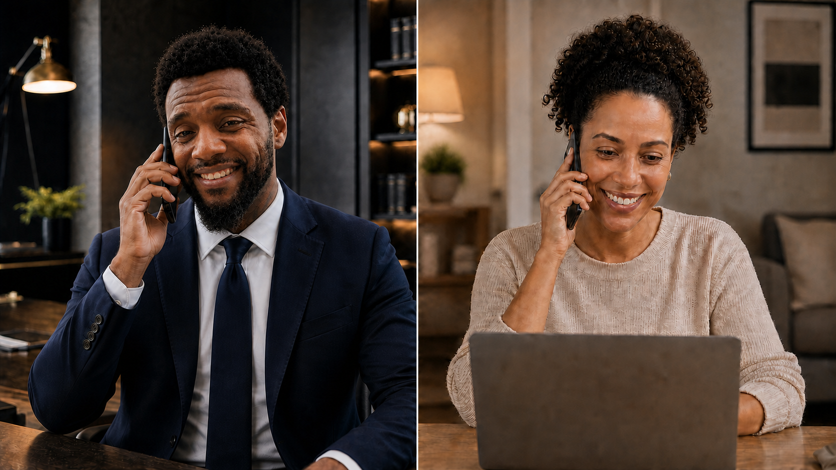 Ceedy speaking with a member by phone